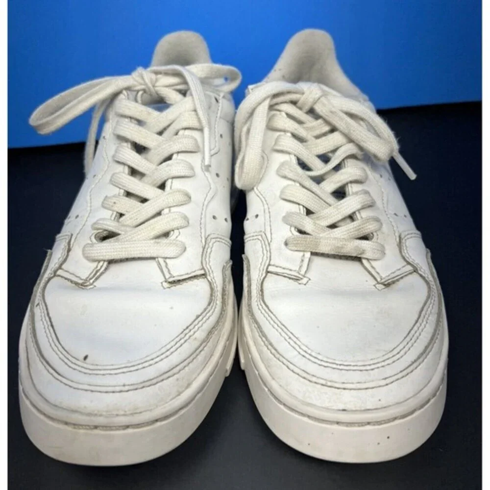 Adidas Supercourt J All White‎ Sneakers EE7726 Size 5.5 Men’s Women’s 6.5 Shoes